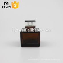 100 ml cube décoratif vide concepteur verre bouteille de parfum en gros